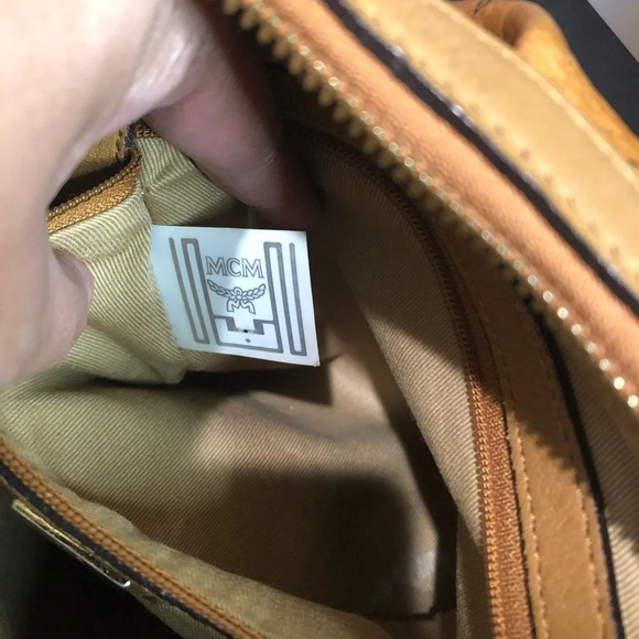 MCM Cognac Hobo - Picture 12 of 14